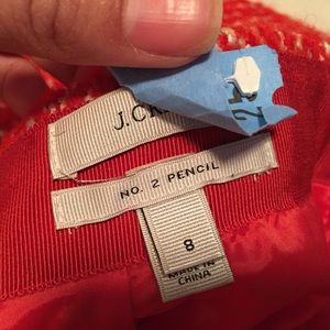 J. Crew Skirts - J. Crew No. 2 Pencil Skirt, Orange Corkscrew Tweed J. Crew Skirts - J. Crew No. 2 Pencil Skirt, Orange Corkscrew Tweed